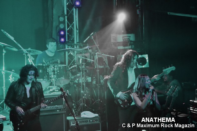Concert Anathema la Bucuresti